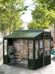 Les nouveaux kiosques à journaux arrivent à Paris Les nouveaux kiosques à journaux arrivent à Paris